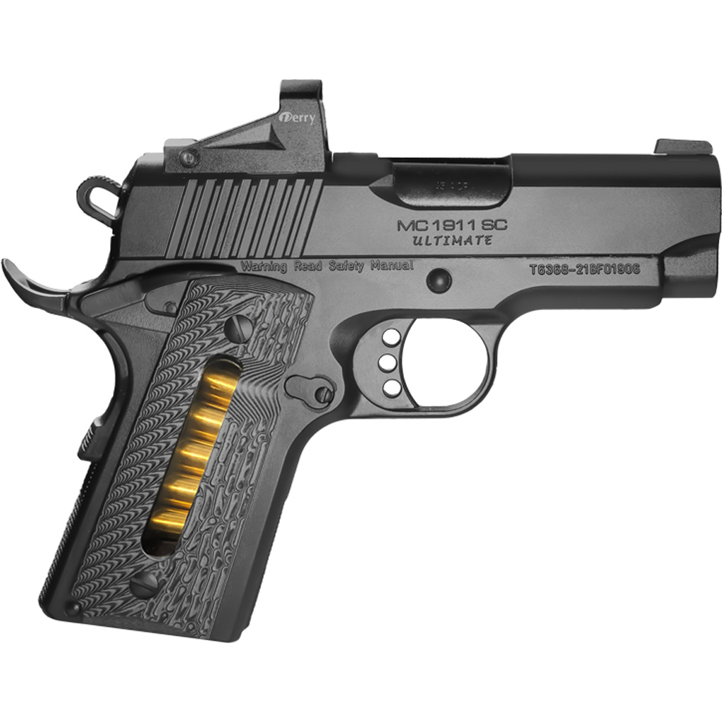 741566904271 Eaa Girsan Mc1911sc Officer Ultimate Pistol 9mm 3.4 In. Black 7 Rd.