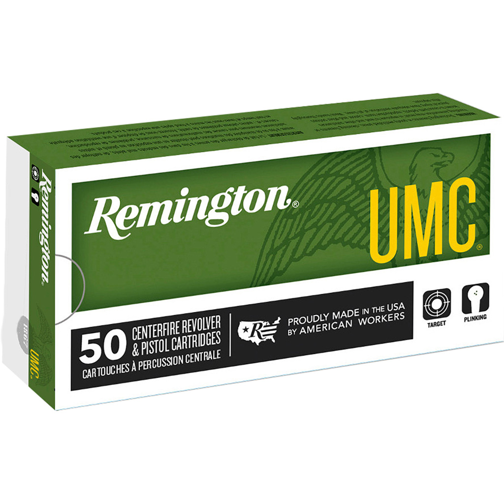 047700069807 Remington Umc Handgun Ammo 9mm 115 Gr. Fmj 50 Rd.