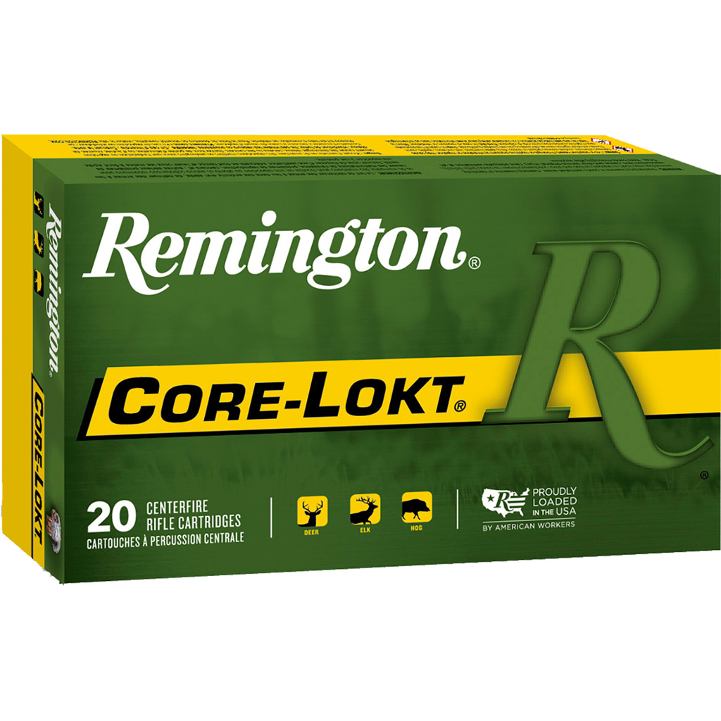 047700069609 Remington Core-lokt Centerfire Rifle Ammo 35 Whelen 200 Gr. Core-lokt Psp 20 Rd.