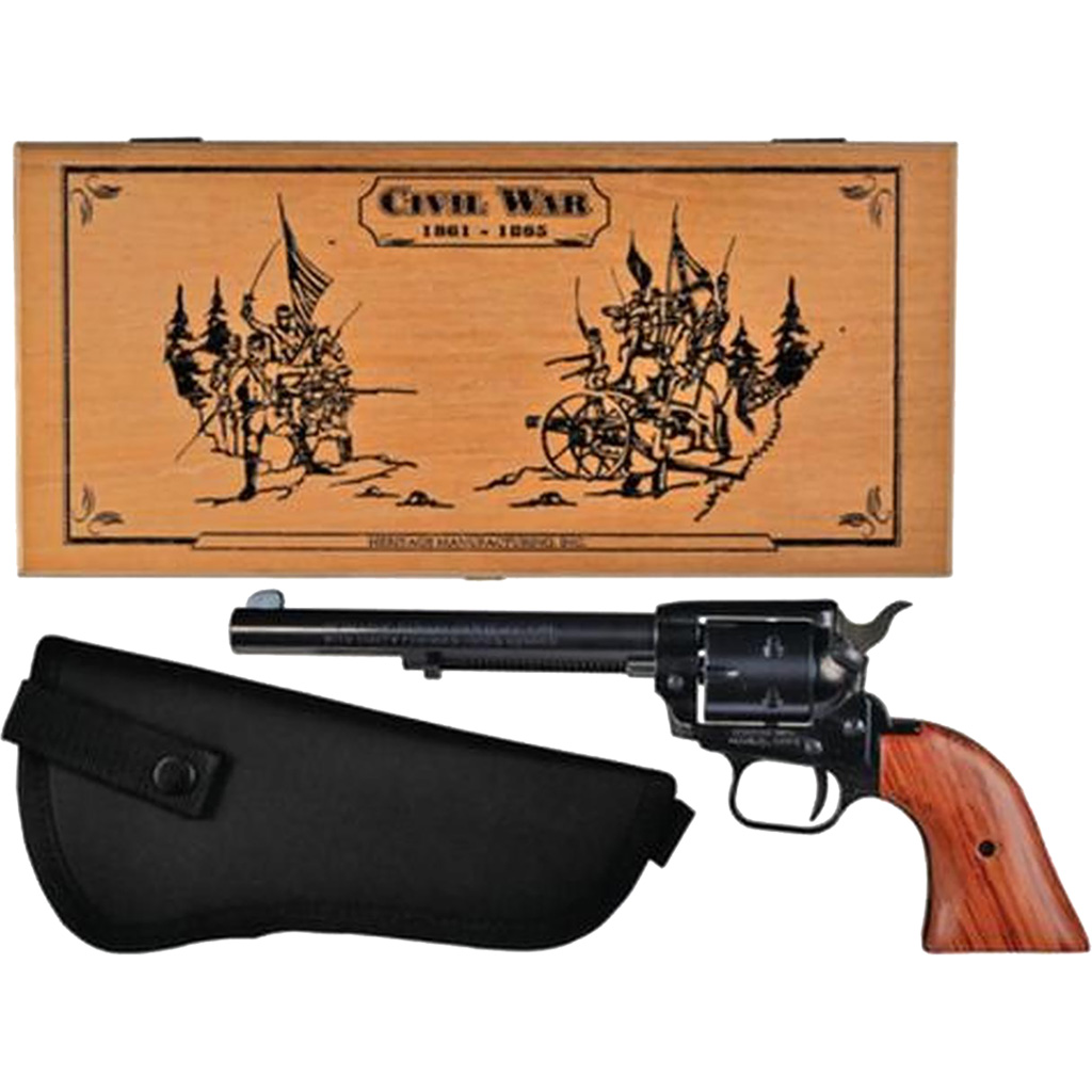 Heritage Rough Rider Revolver 22 Lr/22 Mag 6.5 In. Blued/cocobolo Grip 6 Rd.