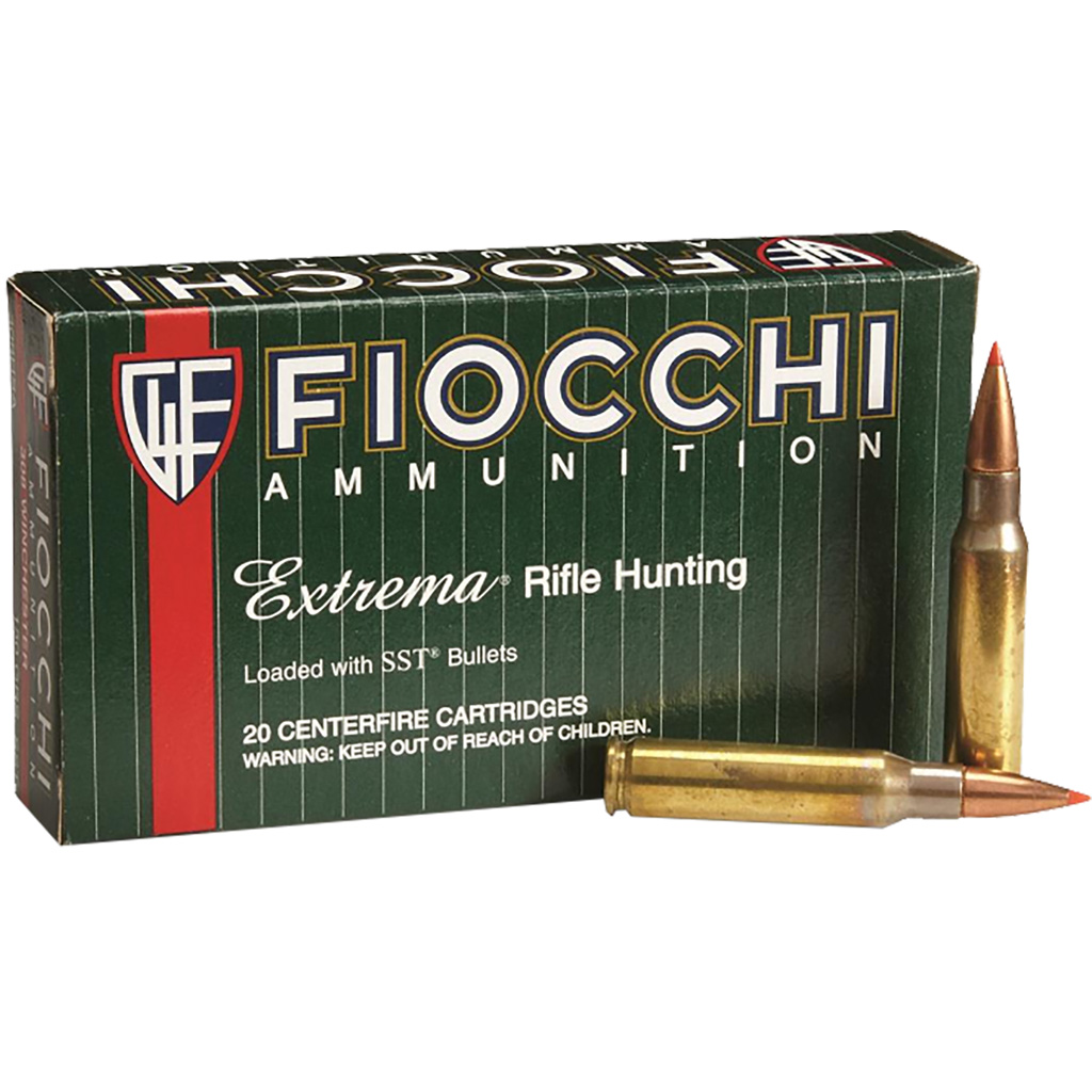 762344704289 Fiocchi Hyperformance Hunt Rifle Ammo 308 Win 150 Gr. Sst Polymer Tip Bt 20 Rd.