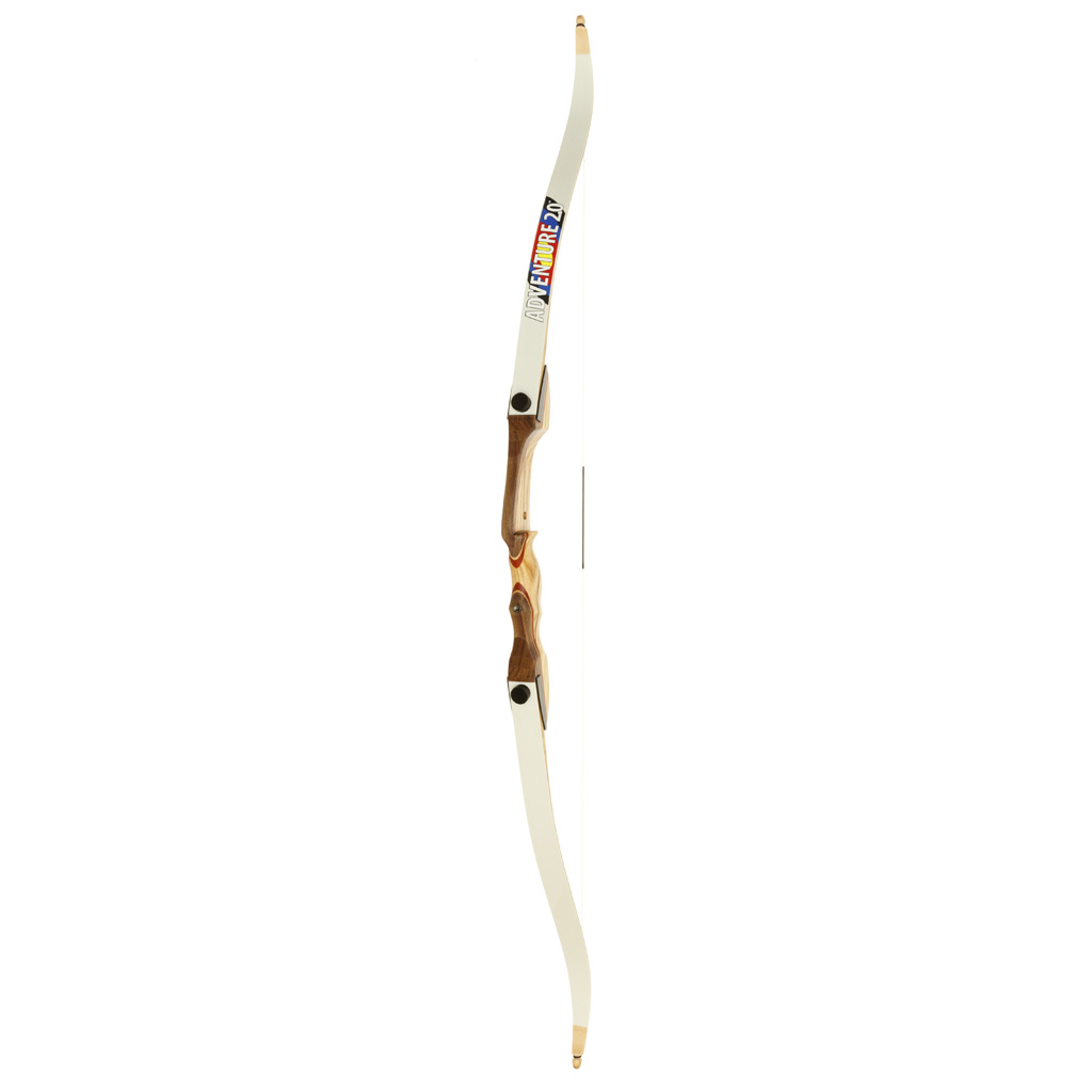 October Mountain Mountaineer Dusk Recurve Bow – 62", 40 Lbs, Right Hand, Bamboo Limbs, Take-Down