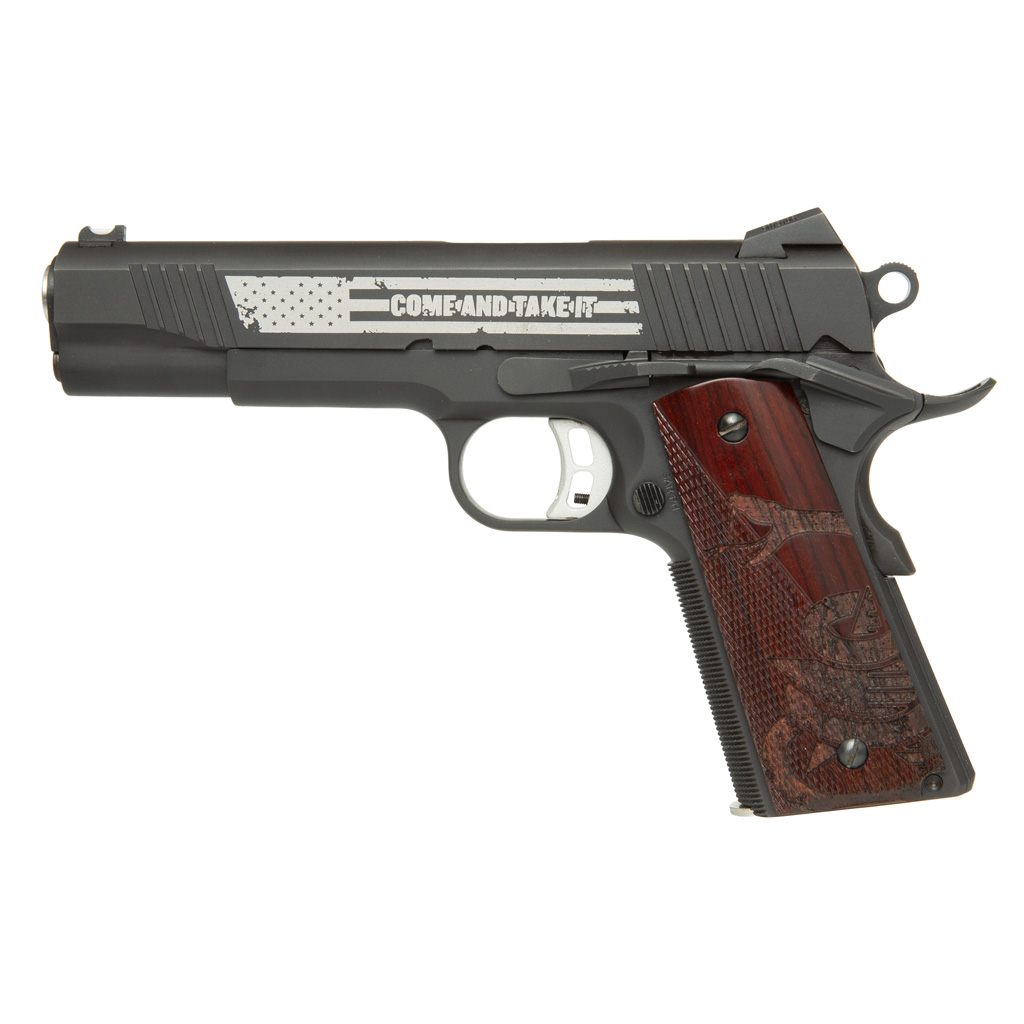 Fusion 1911 Come And Take It Pistol 10mm 5 In. Black