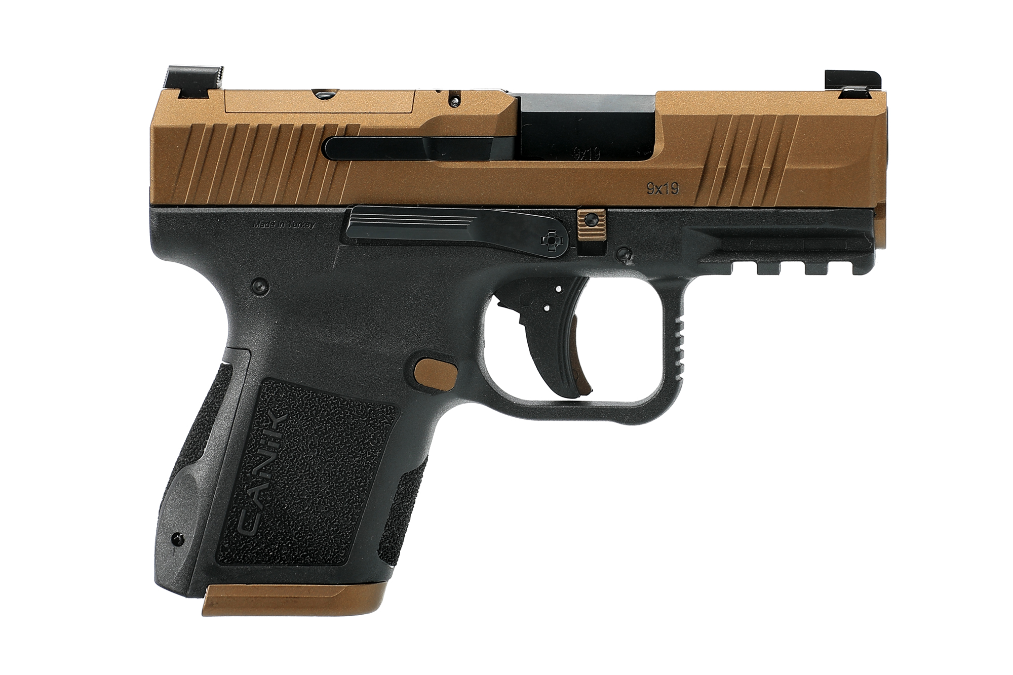 787450889521 CANIK Mete Mc9 9mm Bronze 15+1