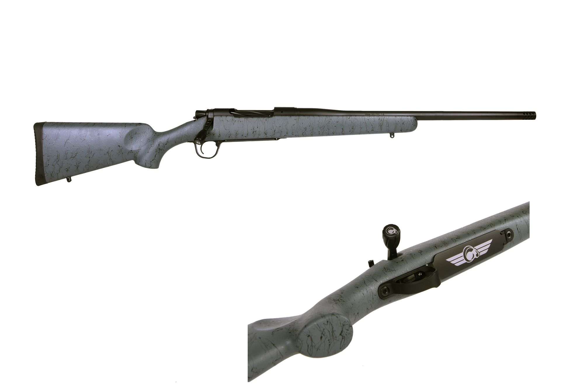 696528088172 Christensen Arms Mesa 6.5cr Gray/black 22"