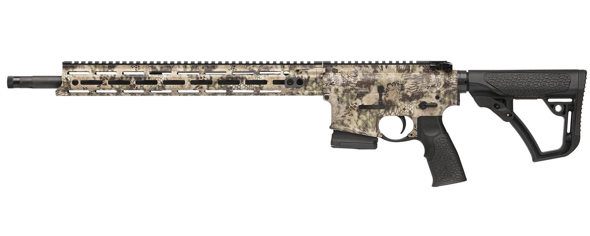 818773022255 Daniel Defense Ddm4 Hunter 6.8spc Camo 18"