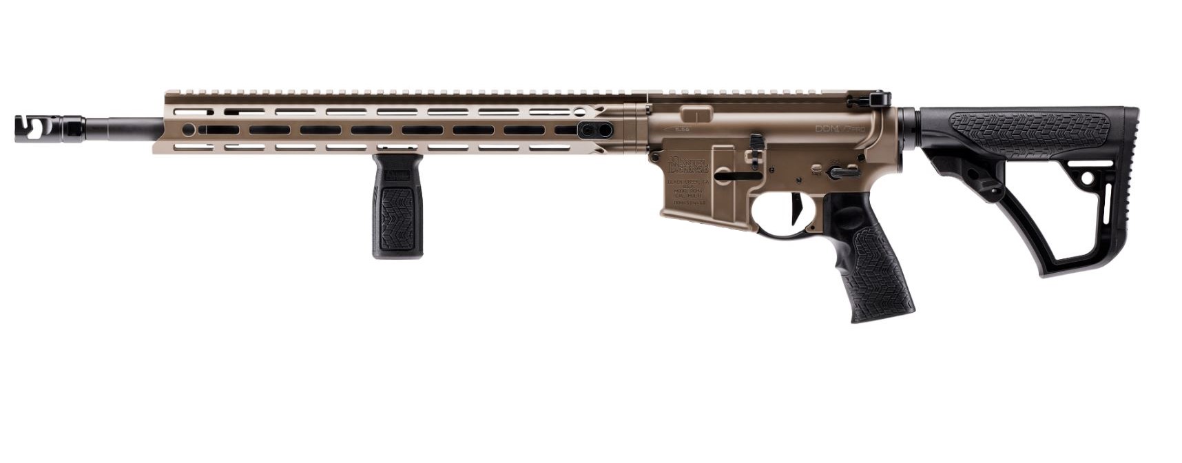818773023146 Daniel Defense Ddm4 V7 Pro 5.56mm Fde 18" Nm