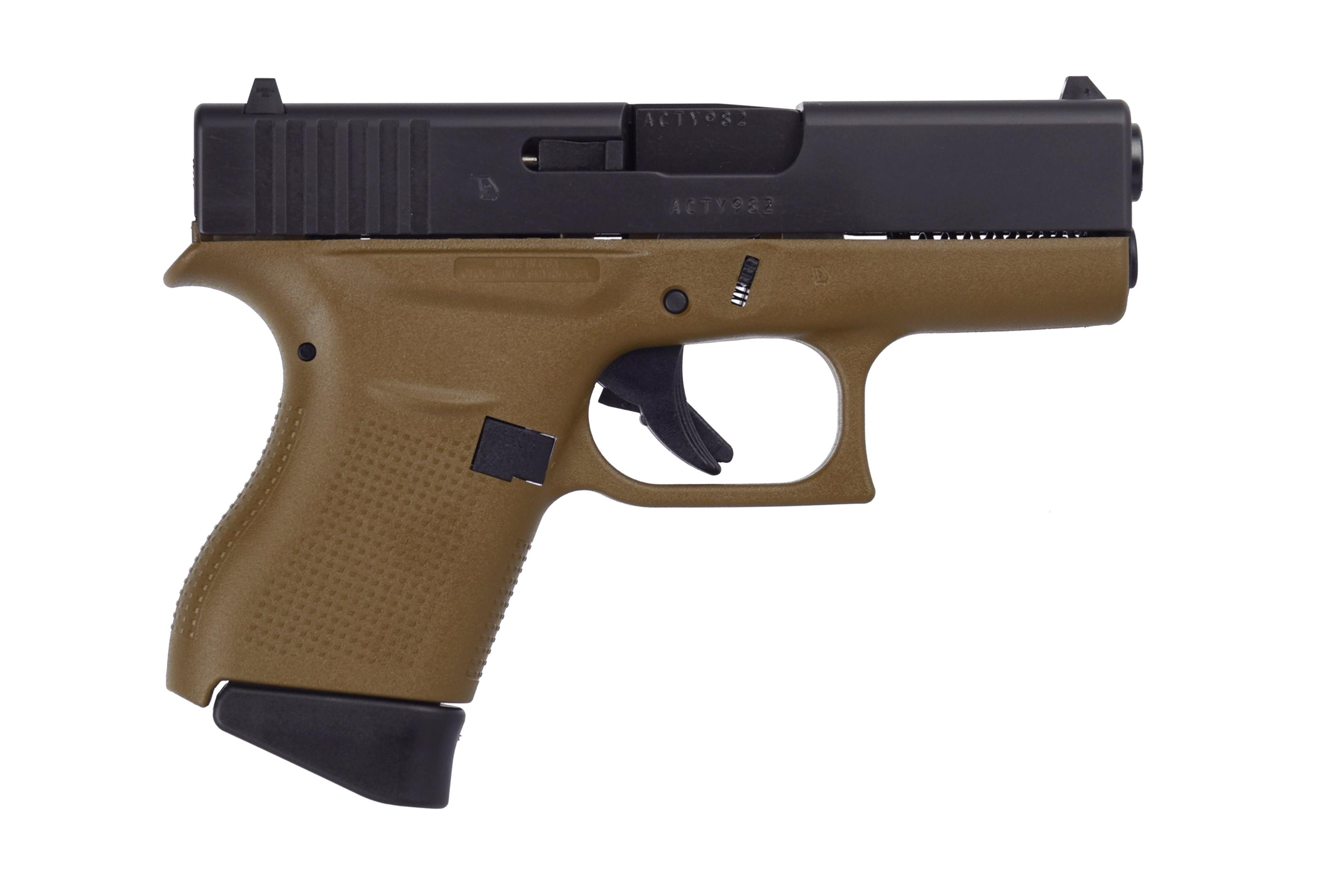 764503914409 GLOCK G43 G3 Fde 9mm 6+1 3.39" Fs #