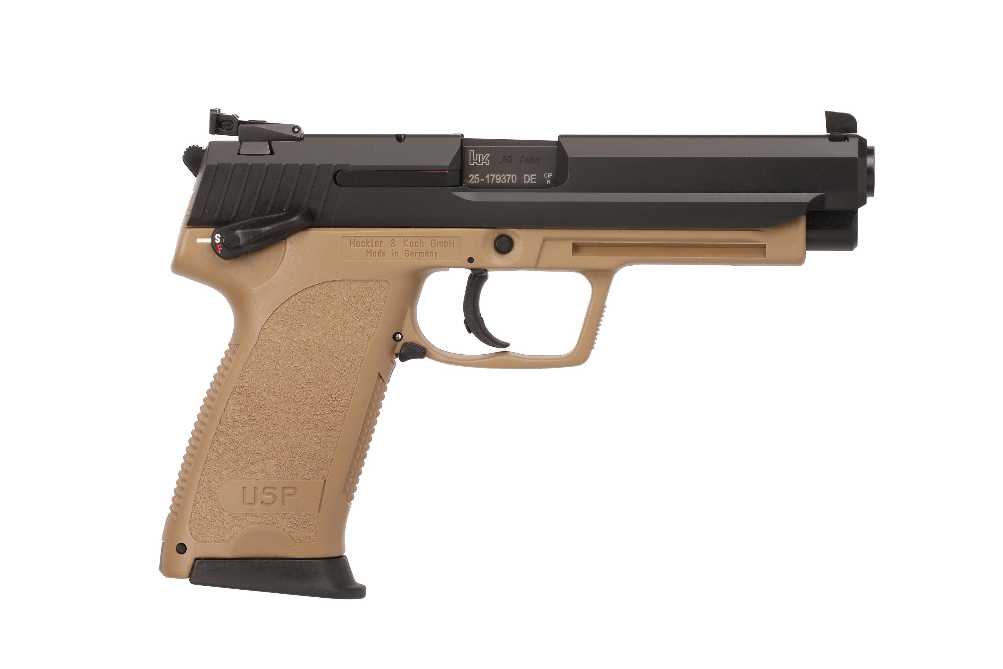 642230267008 Heckler and Koch (HK USA) Usp45 Expert V1 45acp Fde 12+1