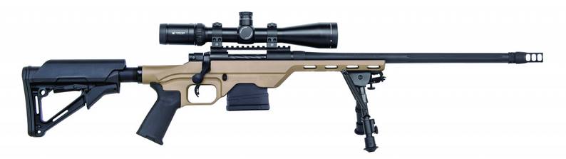 Mossberg Mvp Lc 7.62 Bl/tan 18.5 Pkg