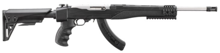 736676312122 Ruger 10/22 I-tac Ss/fold Stock 25rd