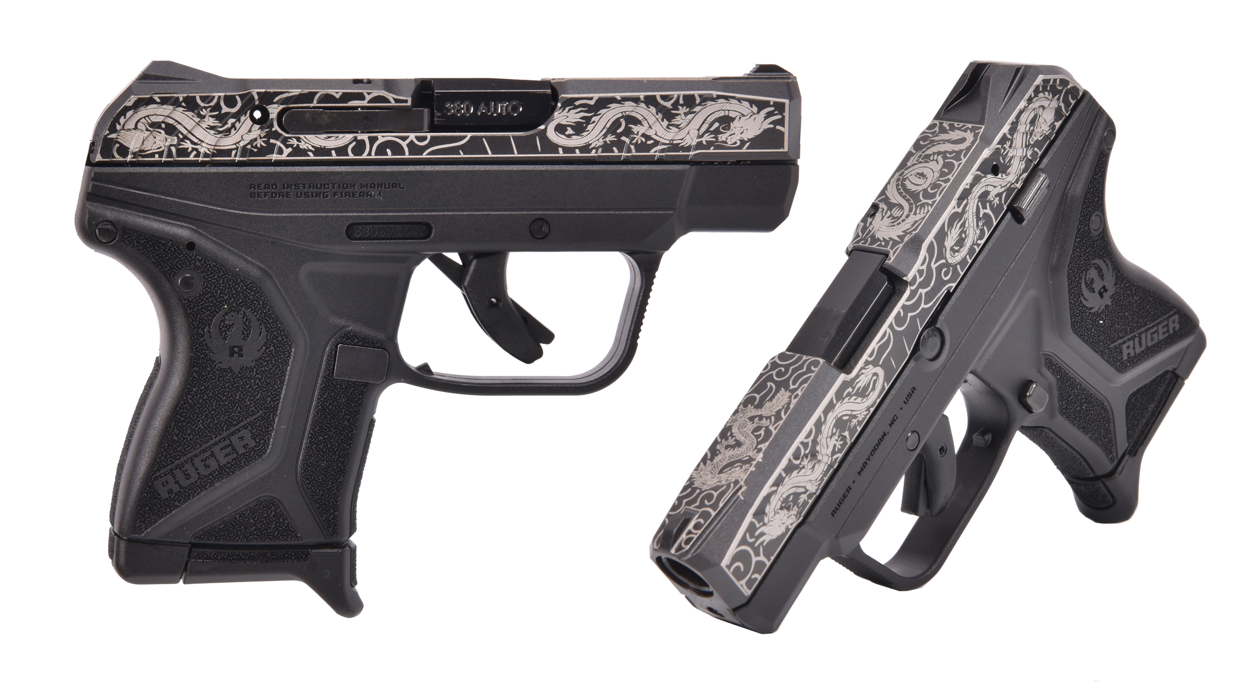 Ruger Lcp Ii 380acp Bl/dragon 6+1  #