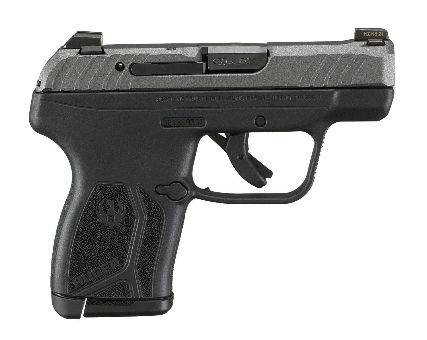 Ruger Lcp Max 380acp Tungsten 10+1
