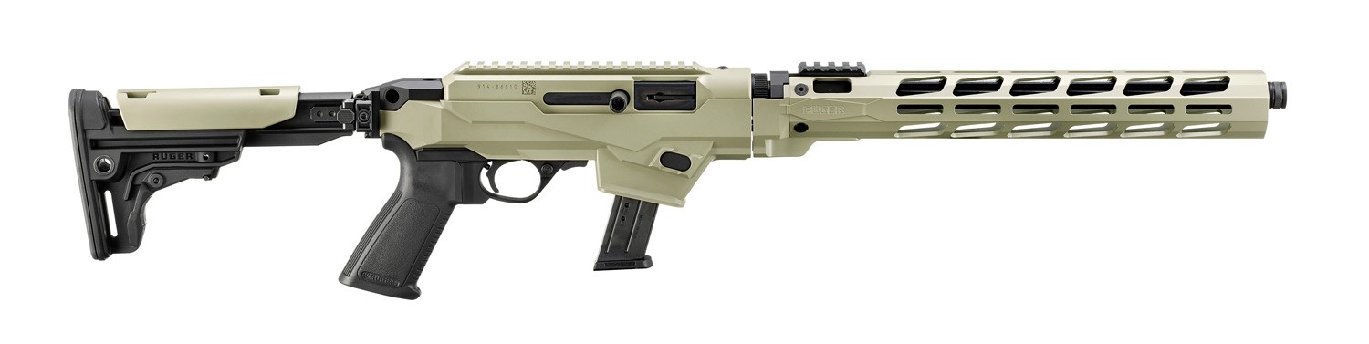 736676191437 Ruger Pc Carb 9mm Dsrt Verde 16"