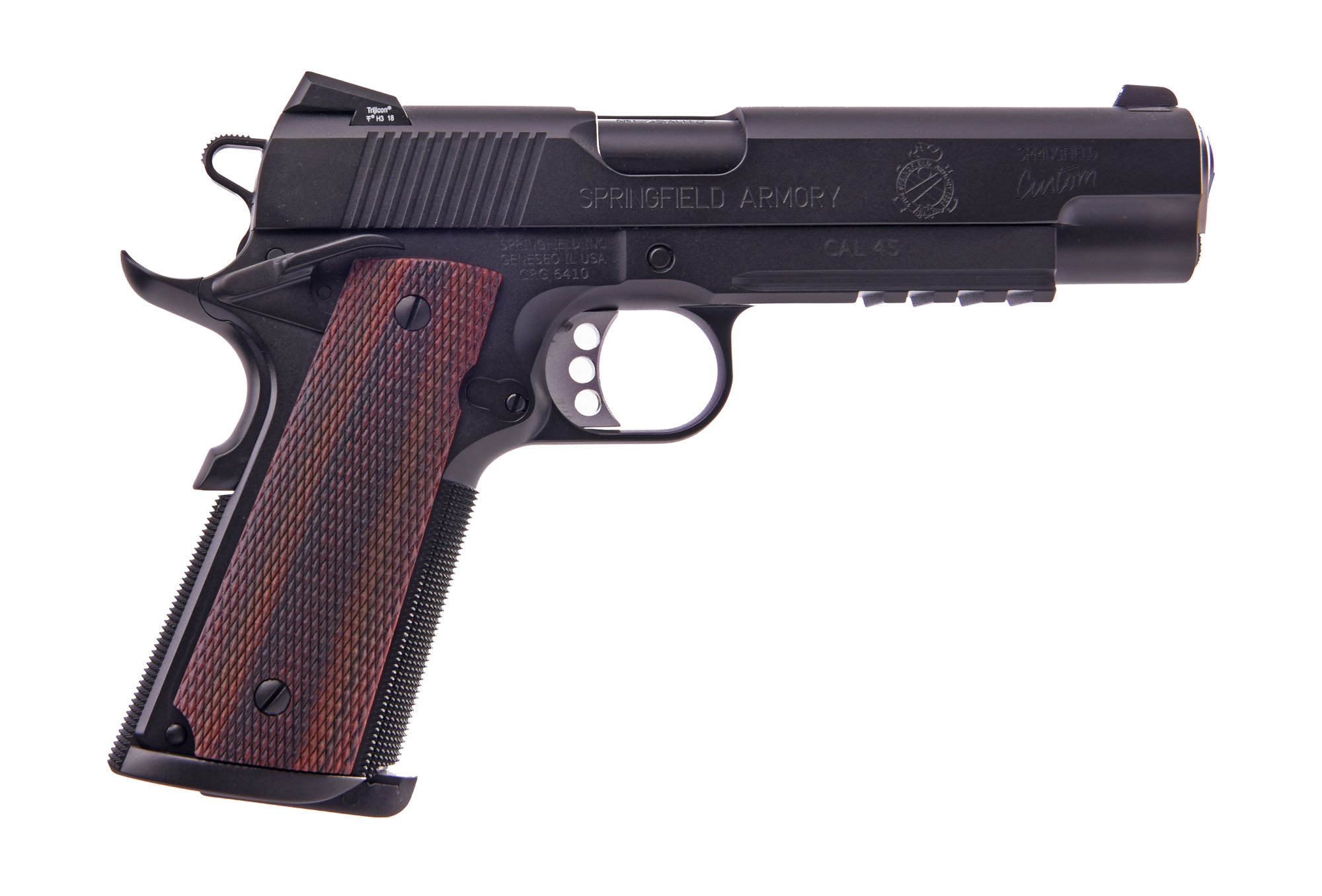 Springfield Armory 1911 45 Pro Agent Lt Rail #
