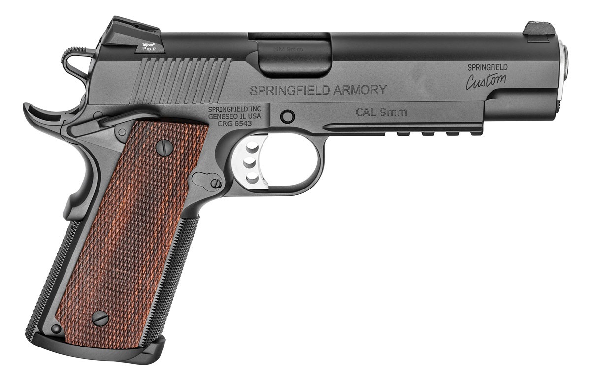 Springfield Armory 1911 Pro V2 9mm 5" Lt Rail #