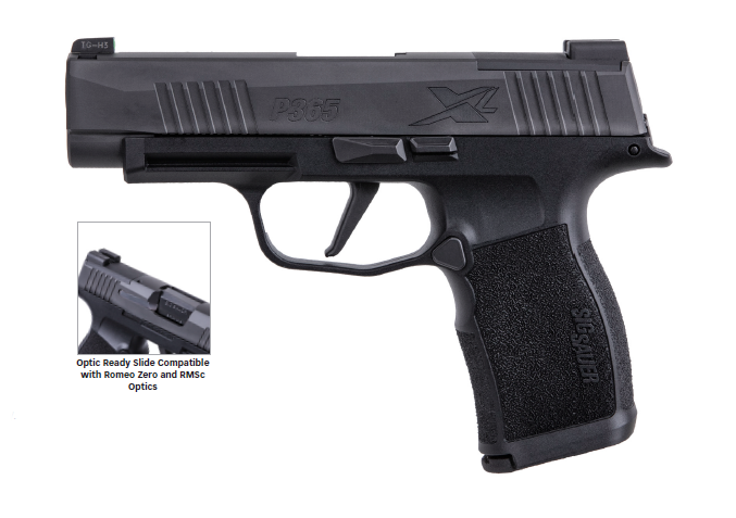 SIG SAUER P365 Xl 9mm 3.7" 12+1 Ns Used