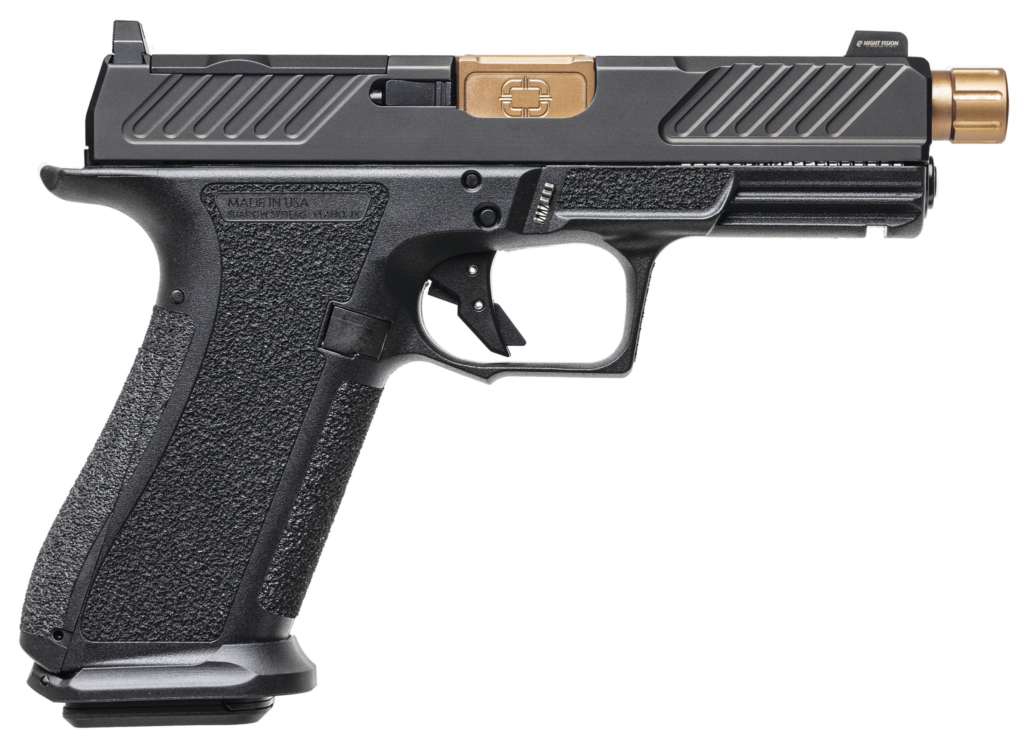 Shadow Systems Xr920 Cbt 9mm Bk/bz Or Tb 10+1