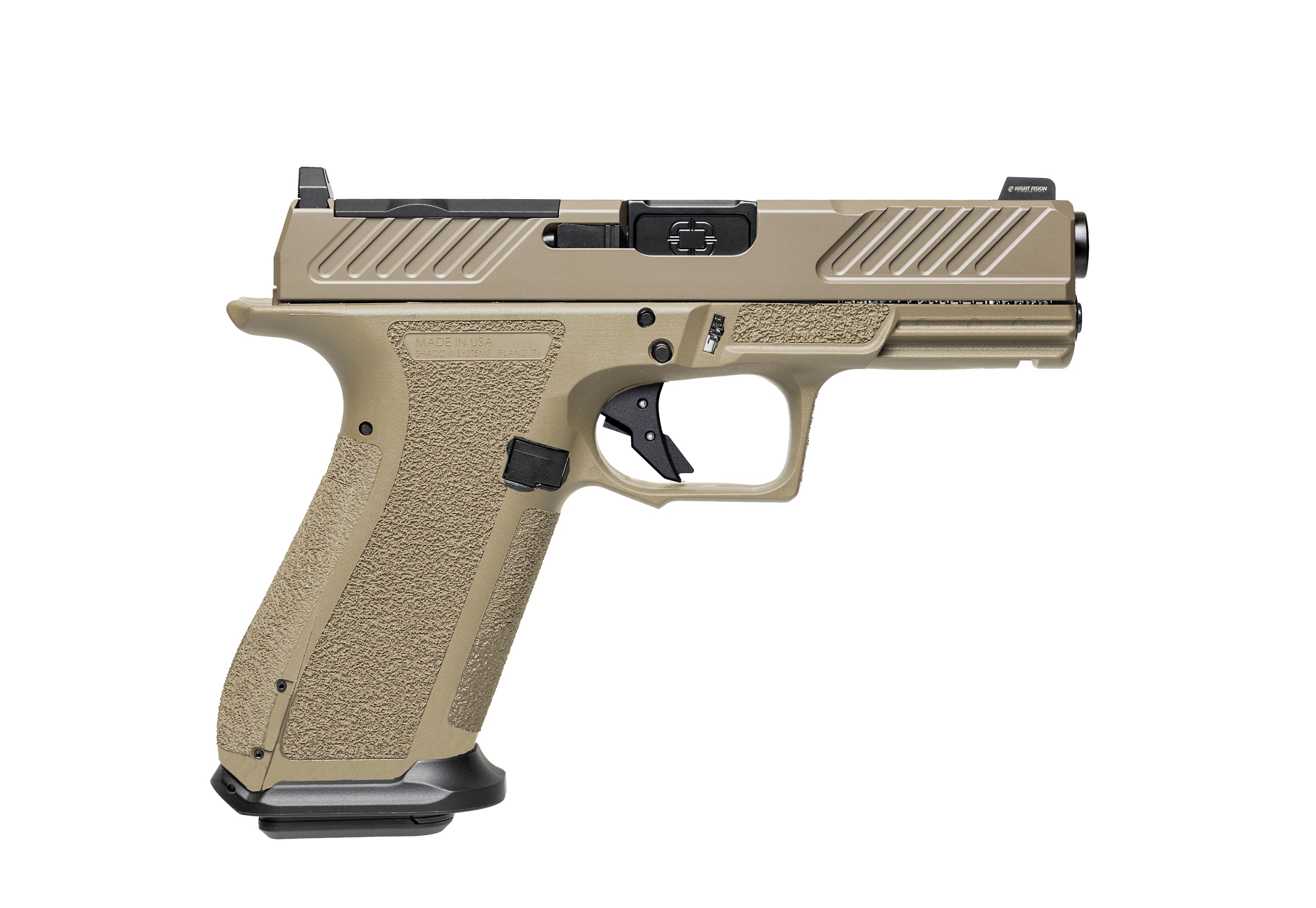 Shadow Systems Xr920 Cbt 9mm Fde/blk Or 10+1