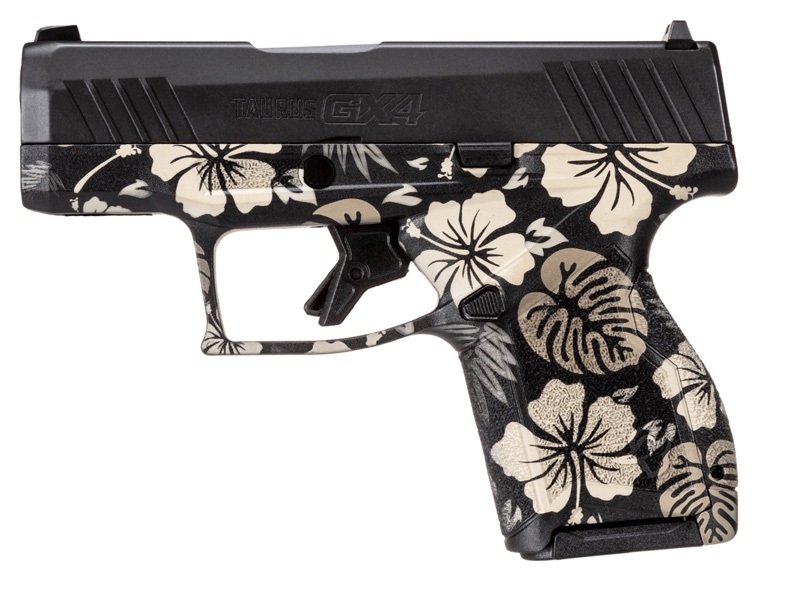 725327939344 Taurus Gx4 9mm Blk/flower 3" 11+1
