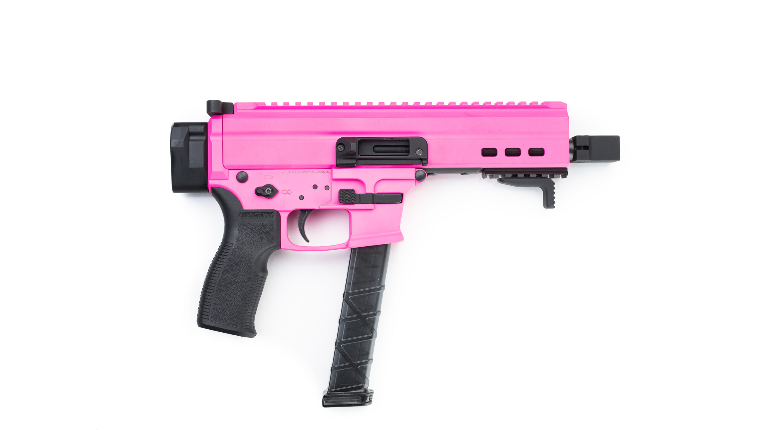 UTAS Ut9m Pist 9mm 6" Pink 33+1 #