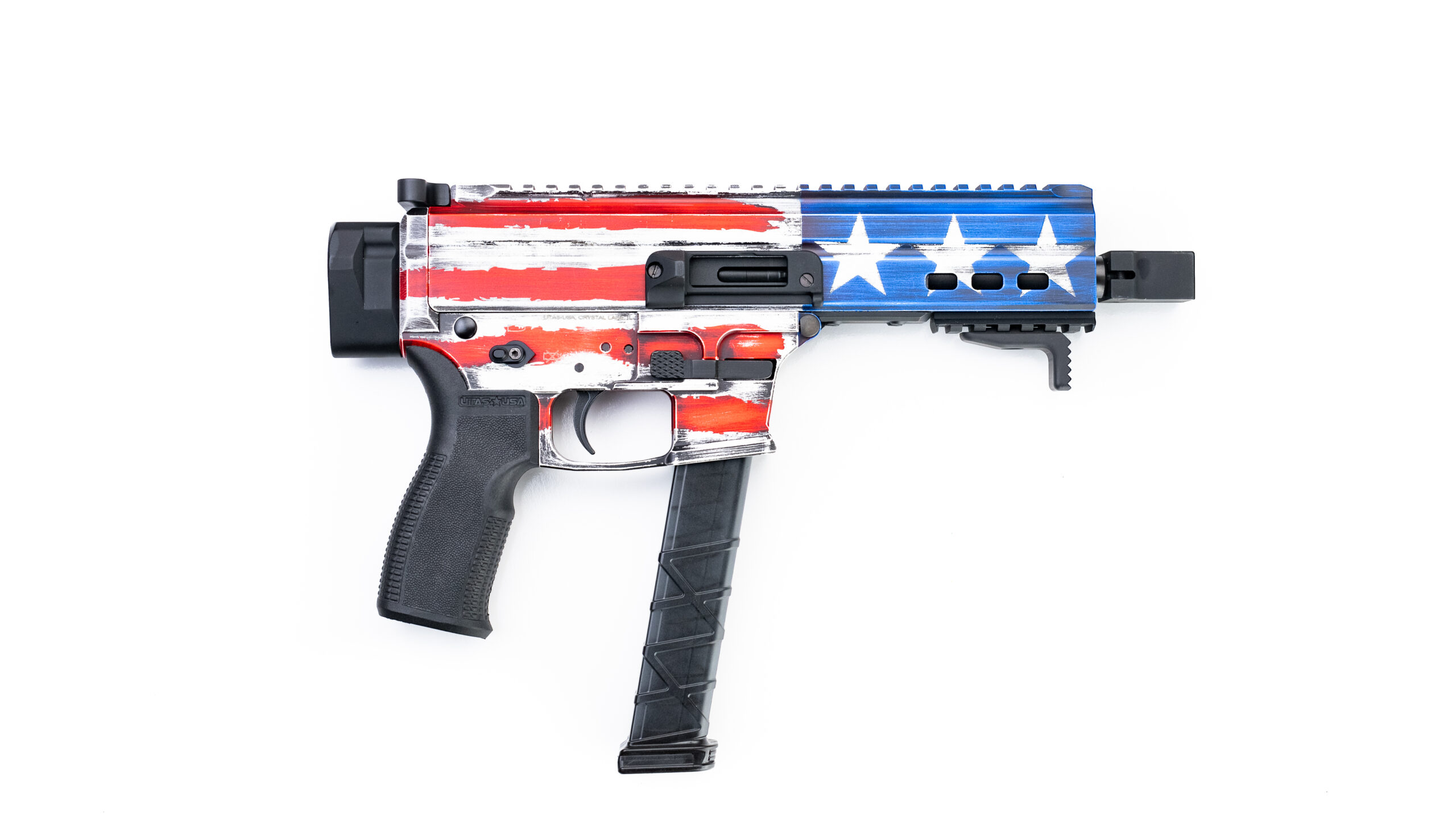 UTAS Ut9m Pist 9mm 6" Us Flag 33+1#