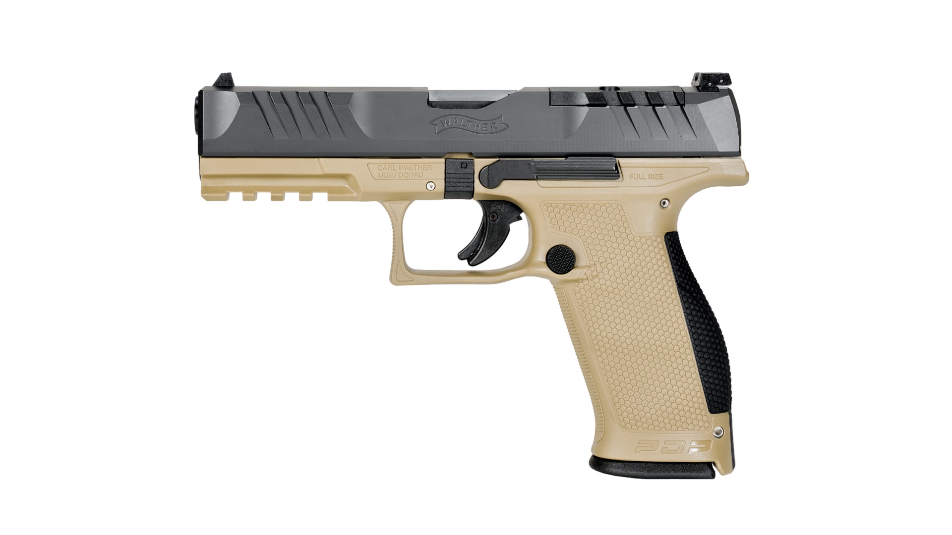 Walther Arms Pdp Fs 9mm 4.5" Bk/tan Or 10+1