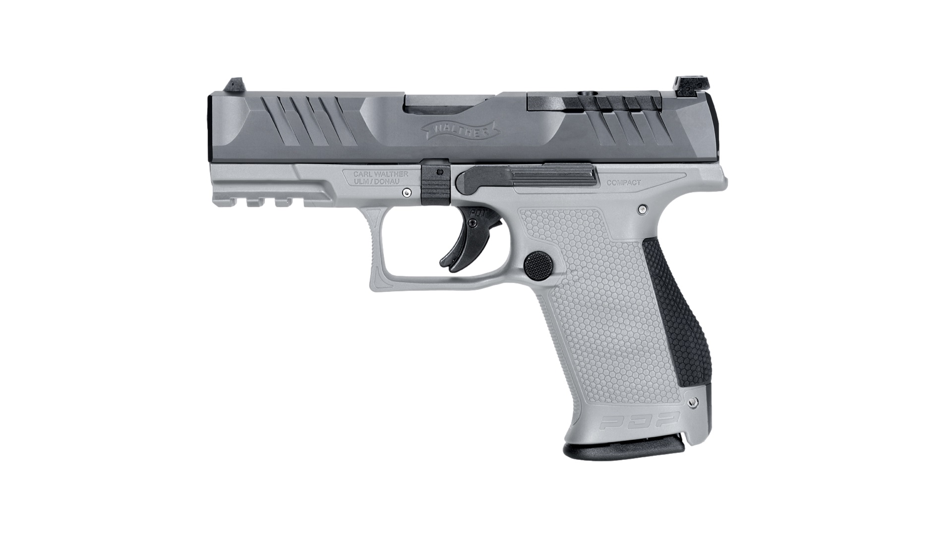 Walther Arms Pdp 9mm Cpt 4" Blk/gry Or 10+1