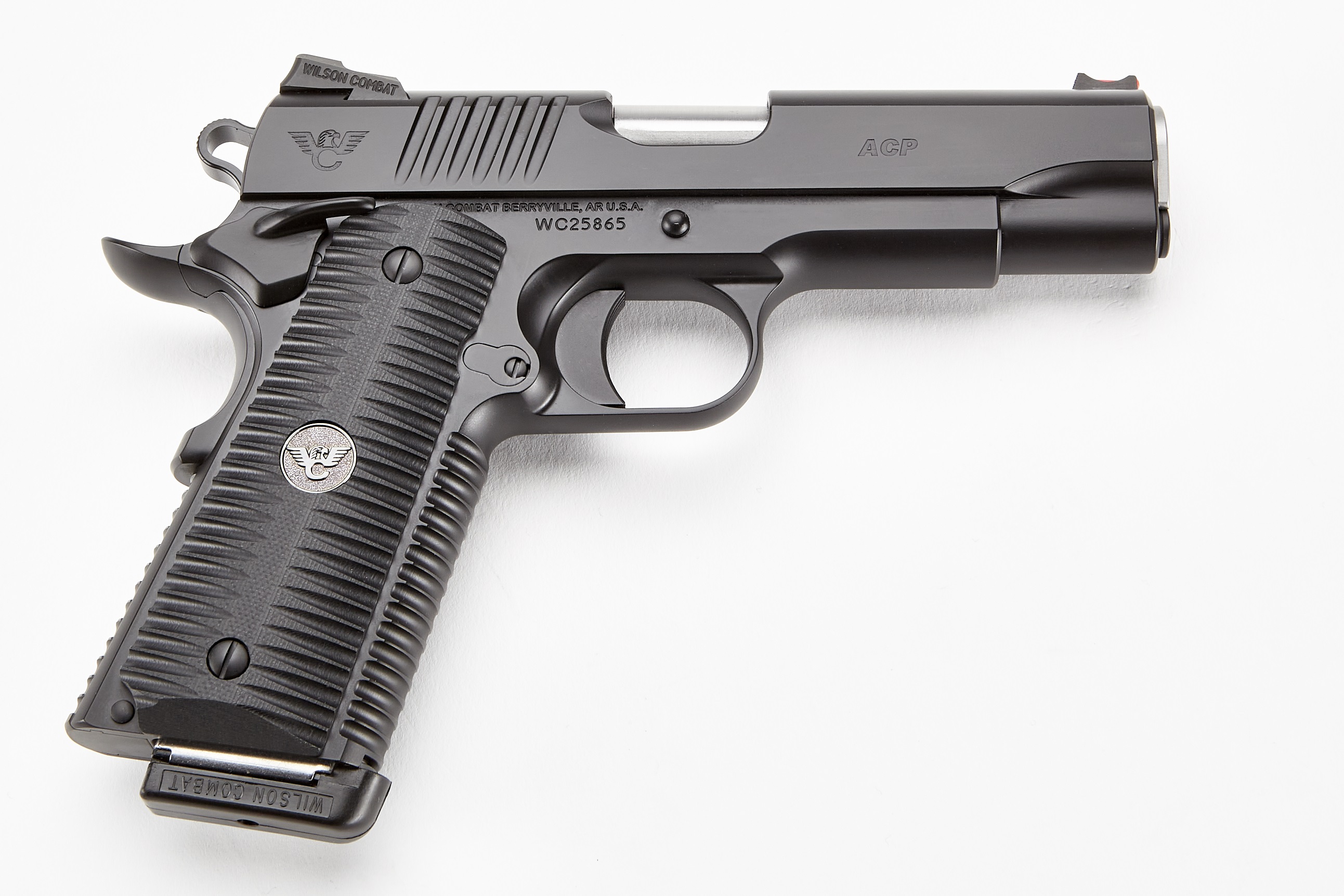 810025501815 Wilson Combat Acp 9mm 4.25" 10+1 Blk Ambi
