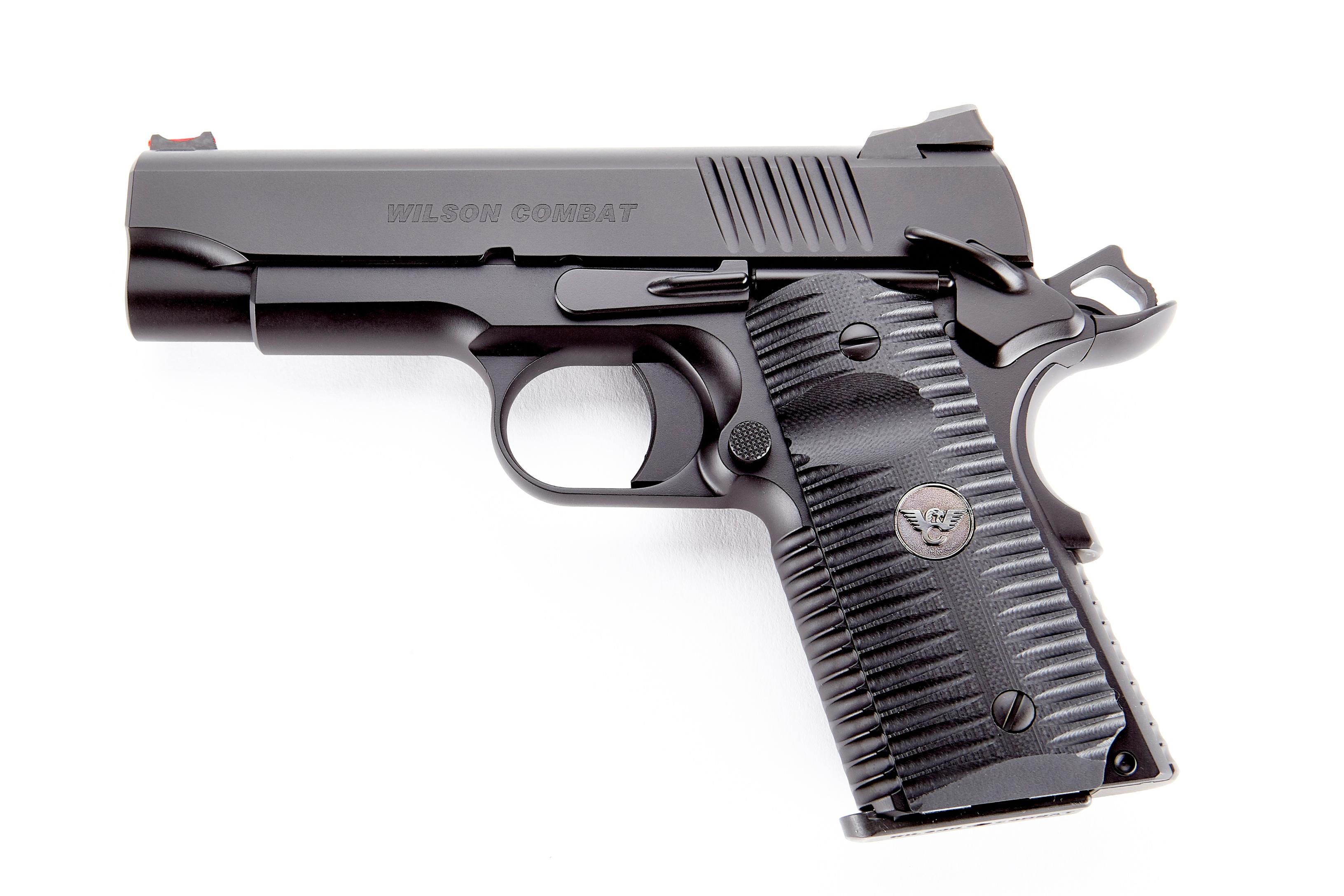 810025501877 Wilson Combat Acp 9mm 4" 10+1 Blk Ambi