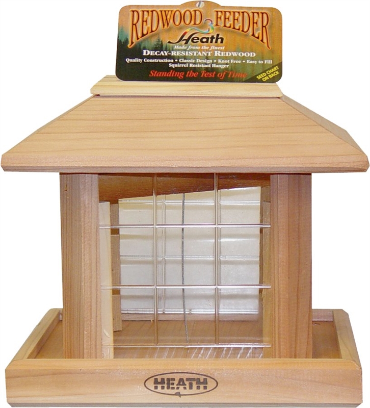 Heath 496 Wild Bird Feeder 7 Lb Seed Cedar Wood 851990010179 Ebay