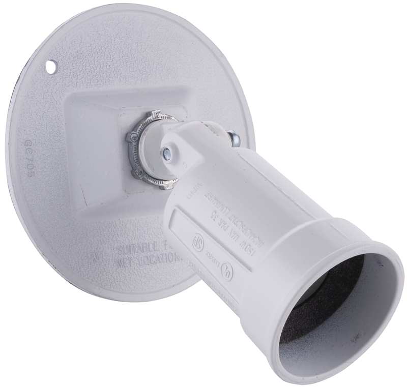 HUBBELL 56246 Combination Weatherproof Lamp Holder 120 V 75 to 150 W