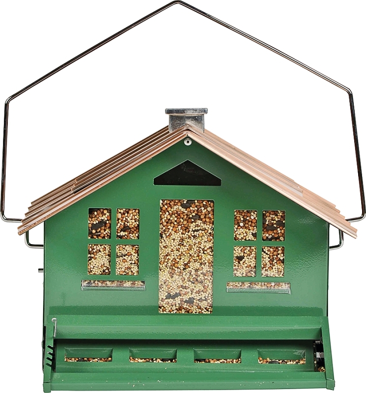Perky Pet 339 Squirrel Proof Wild Bird Feeder Home 8 Lb Seed Metal