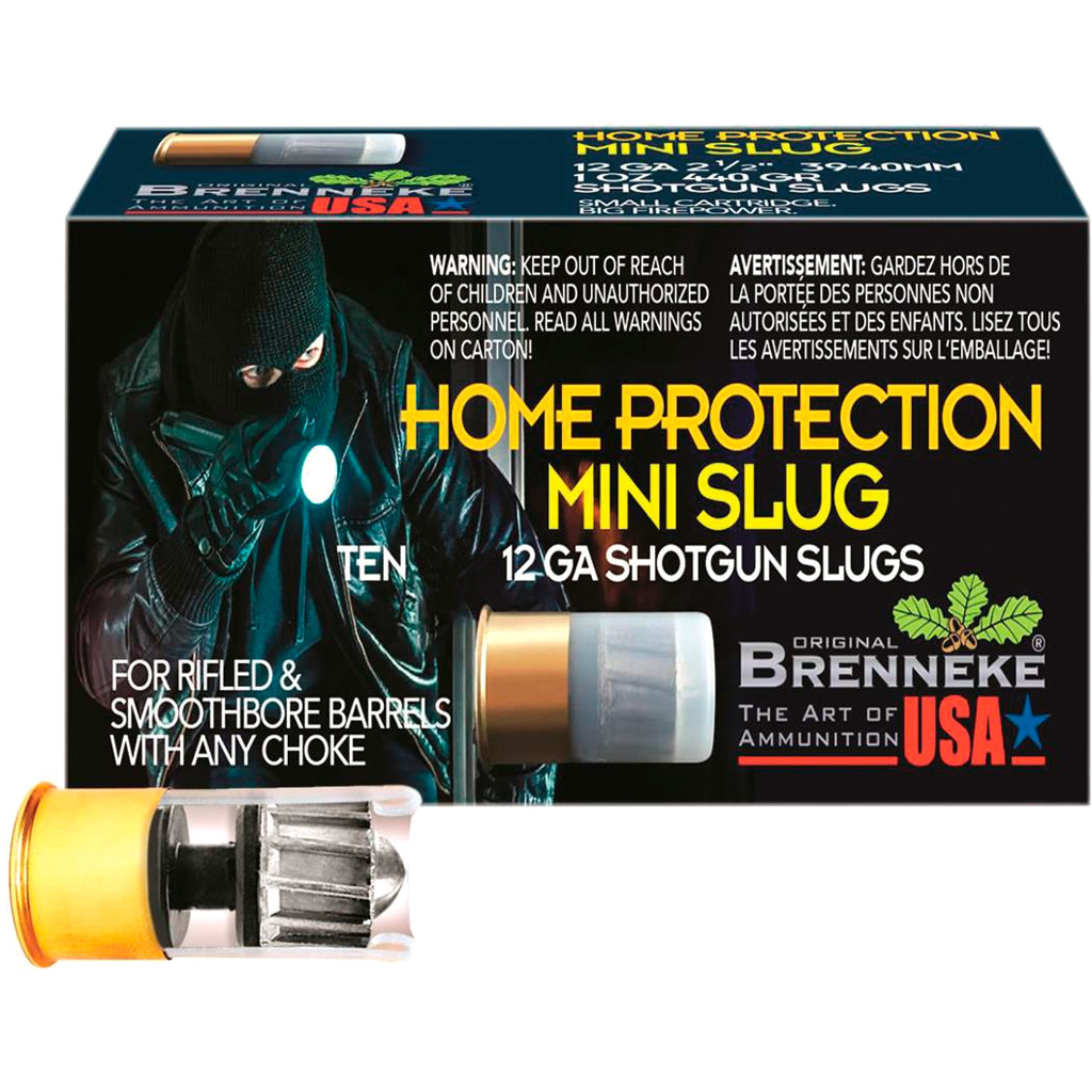4030128122519 Brenneke Mini Slugs 12 Ga. 1 3/4 In. 1 Oz. 10 Rd.
