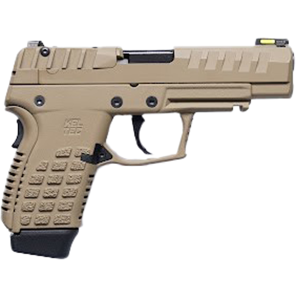 640832008920 Keltec P15 Pistol 9mm 4 In. Tan 15 Rd.