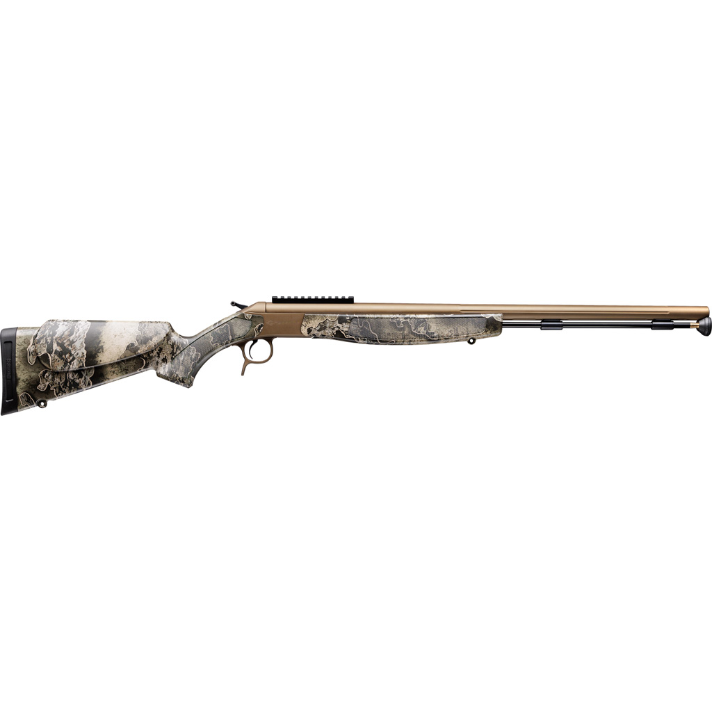 Cva Crossfire Muzzleloader 50 Cal. 26 In. Burnt Bronze/realtree Excape Ism