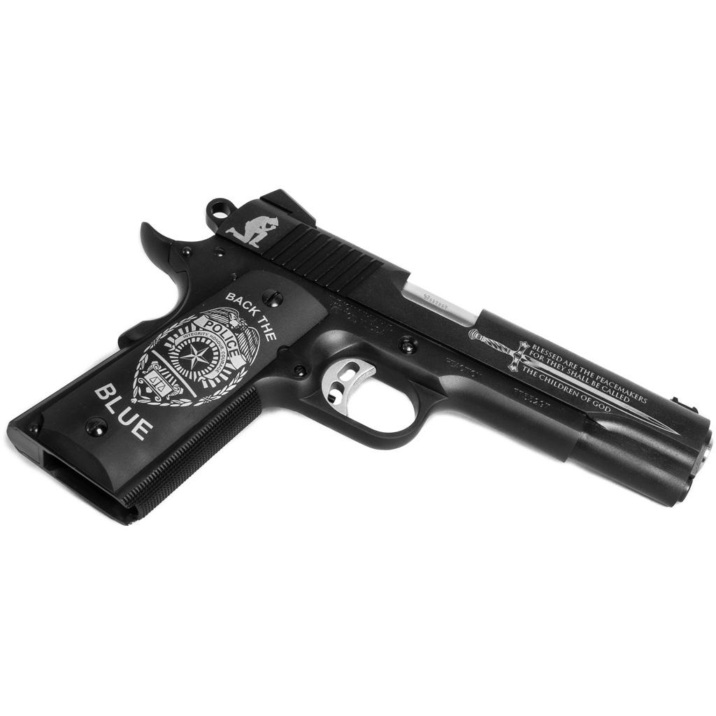 Fusion 1911 Reaction Police Edition Pistol 10mm 5 In. Black 8 Rd.