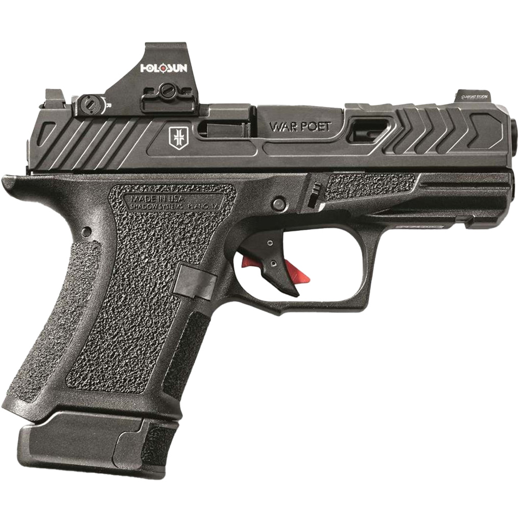 Shadow Systems Cr920 War Poet Pistol 9mm 3.41 In. Black