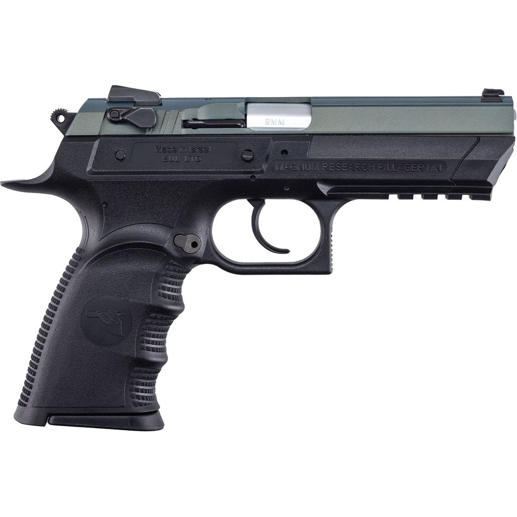 761226090496 Magnum Research Baby Eagle Iii Pistol 9mm 4.43 In. Northern Lights Cerakote 15 Rd.