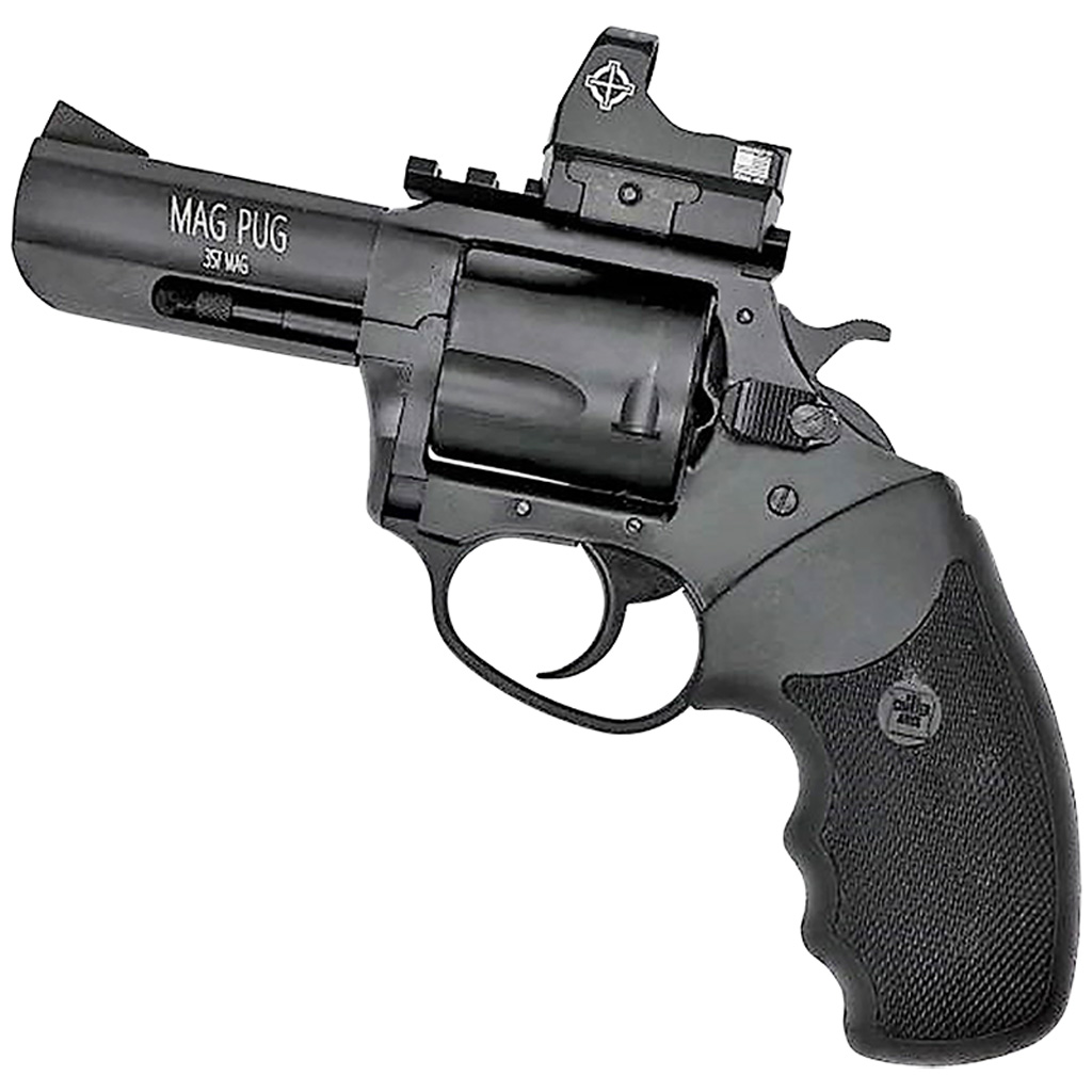 Charter Arms Mag Pug Revolver 357 Mag. 6 In Black Passivate 5 Shot