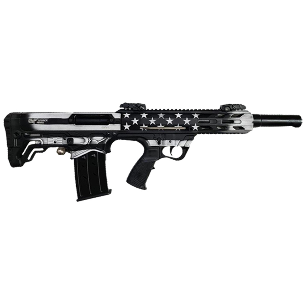 643477863275 G-force Arms Gfy-1 Bullpup Shotgun 12 Ga 18.5 In. Usa Black And White  5 Rd.