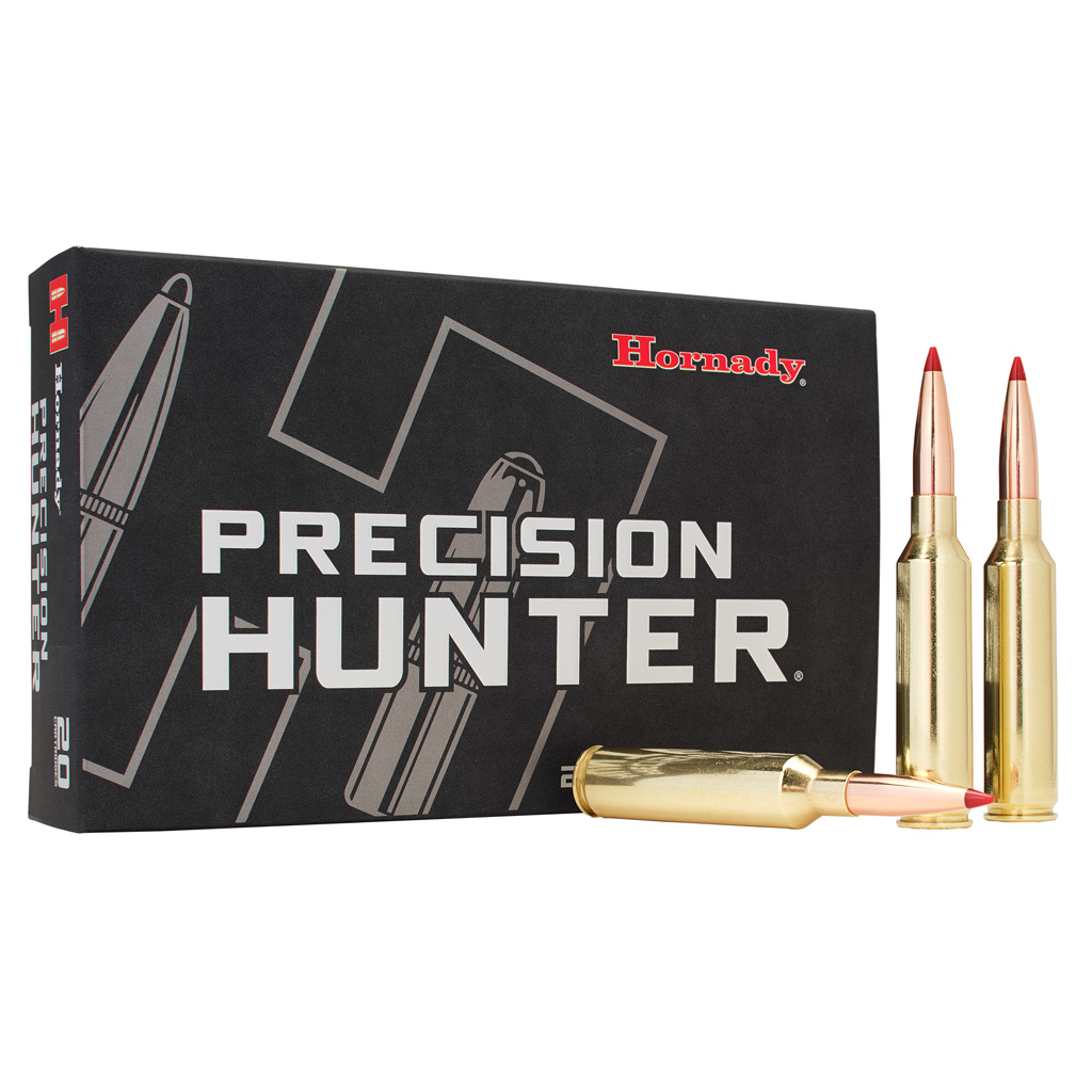 090255720730 Hornady Precision Hunter Rifle Ammo 7mm Prc 175 Gr. Eld-x 20 Rd.