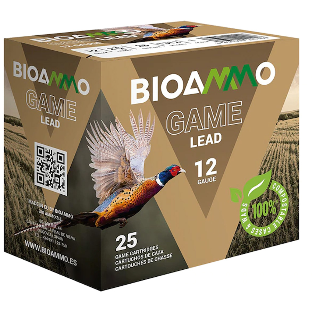 8436590222669 Bioammo Hb Pheasant Shotgun Ammo 12 Ga. 1 1/4 Oz. 6 Shot Lead 25 Rd.