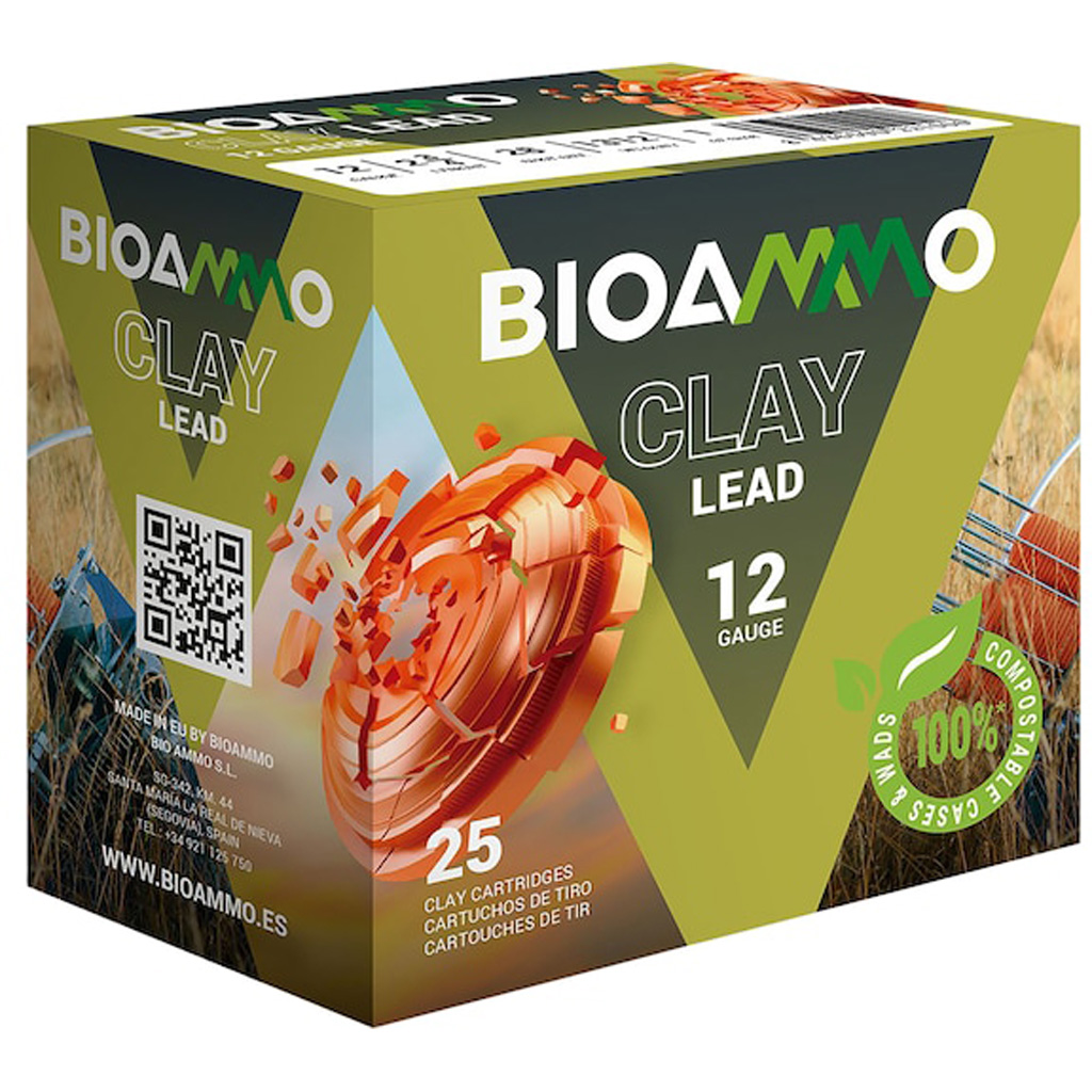 Bioammo Ls Target Shotgun Ammo 12 Ga. 1 Oz. 8 Shot Lead 25 Rd.