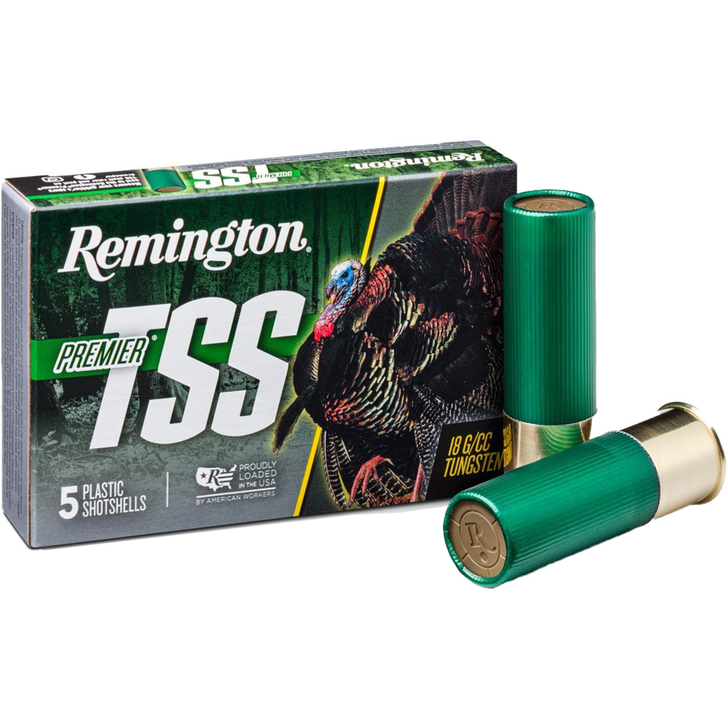 047700530802 Remington Premier Tss Turkey Load 20 Ga. 3in. 1 1/2 Oz. 9 Shot 5 Rd.