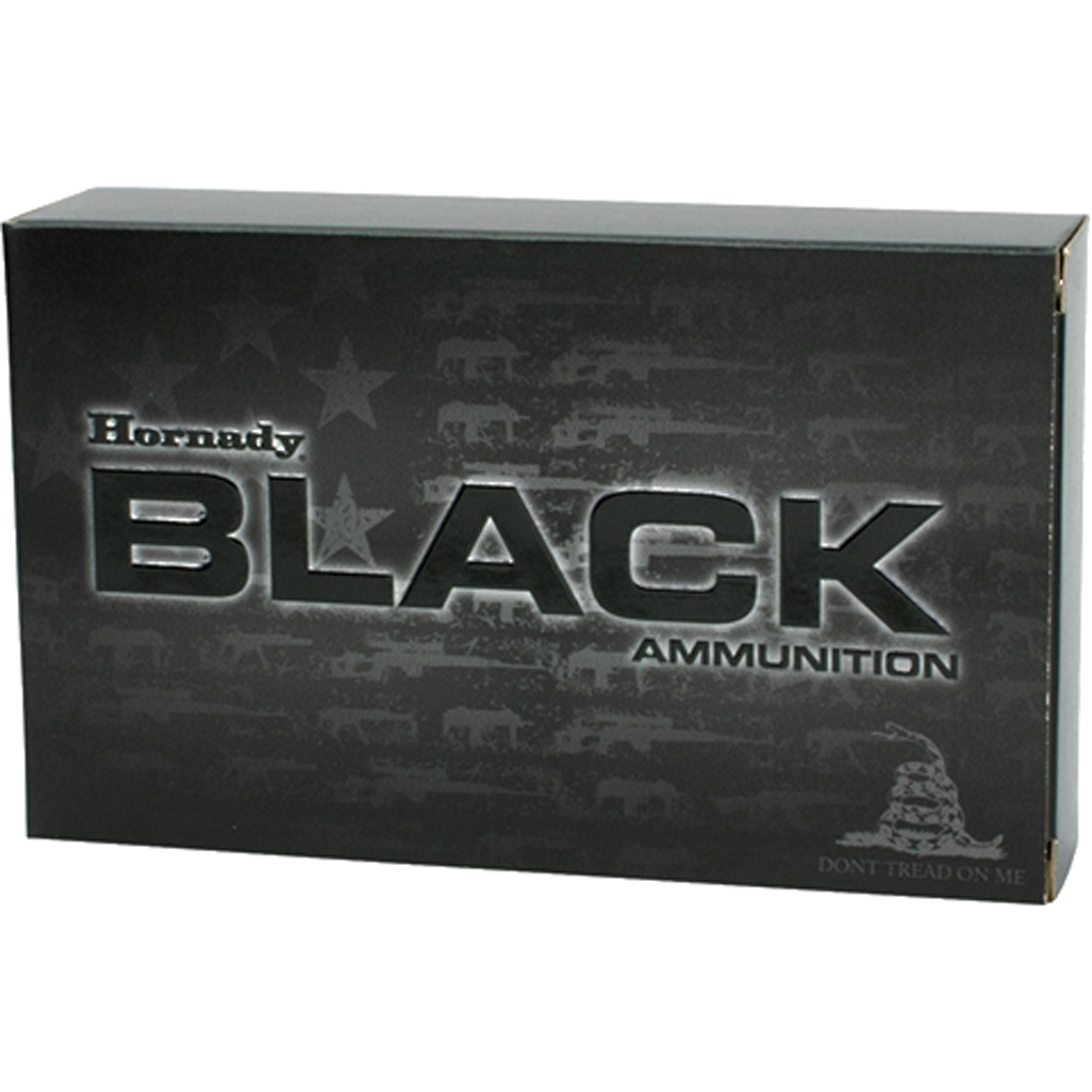 090255815412 Hornady Black Rifle Ammo 22 Arc 75 Gr. Eld Match Black 20 Rd.