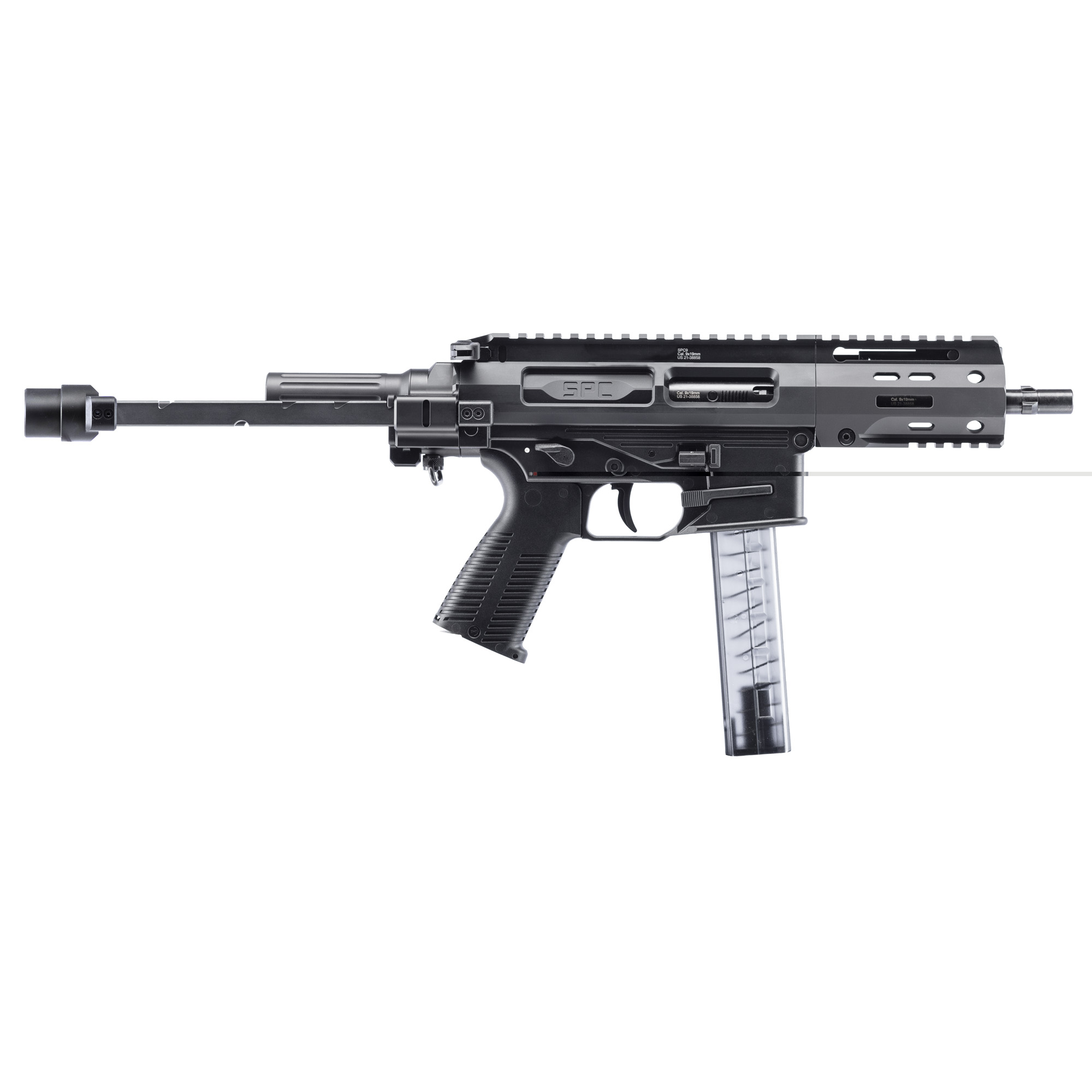 B&t Spc9 Pdw G 9mm 5.9" 32rd Blk