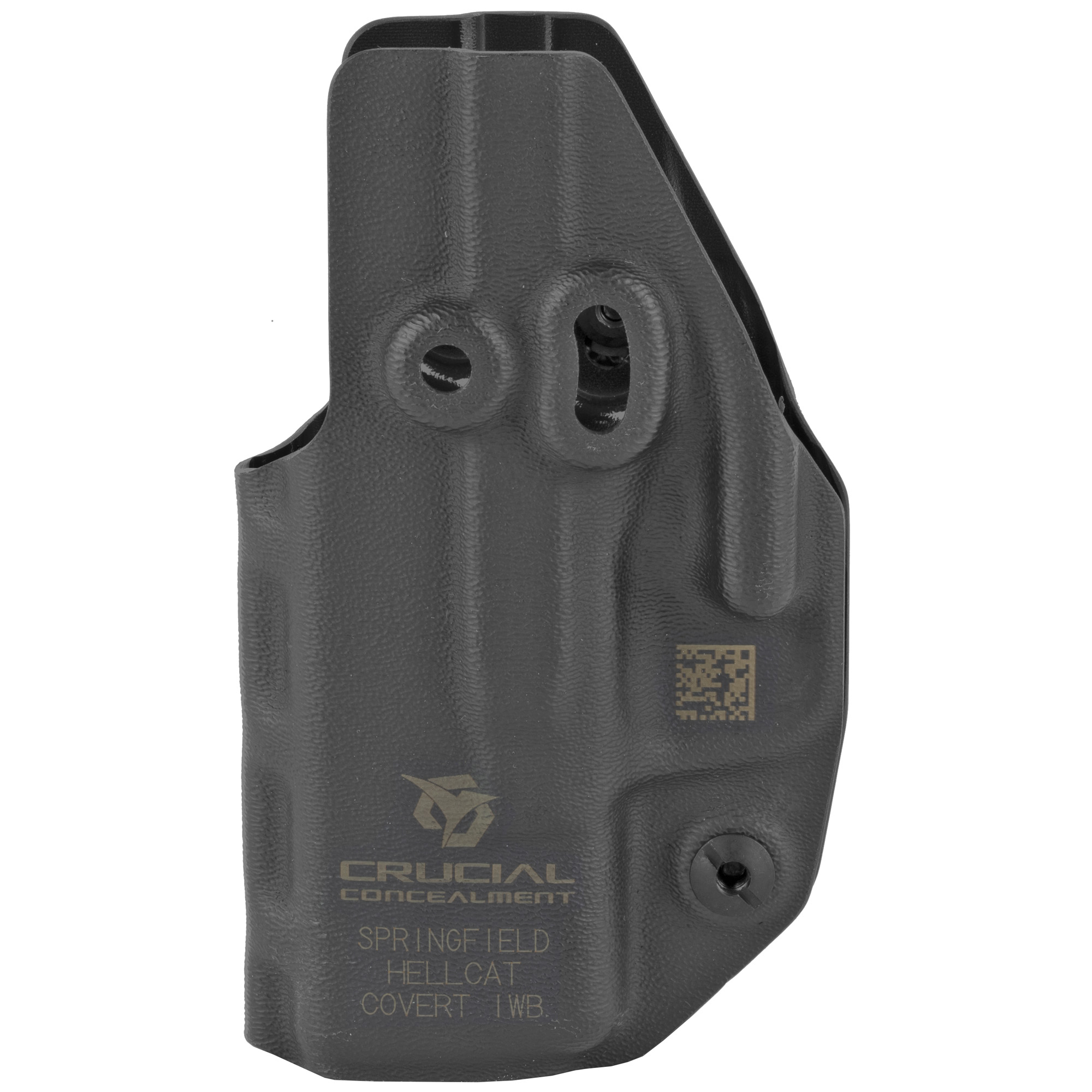 Crucial Iwb Spgfd Hellcat Ambi Blk Holsters & Gun Leather at