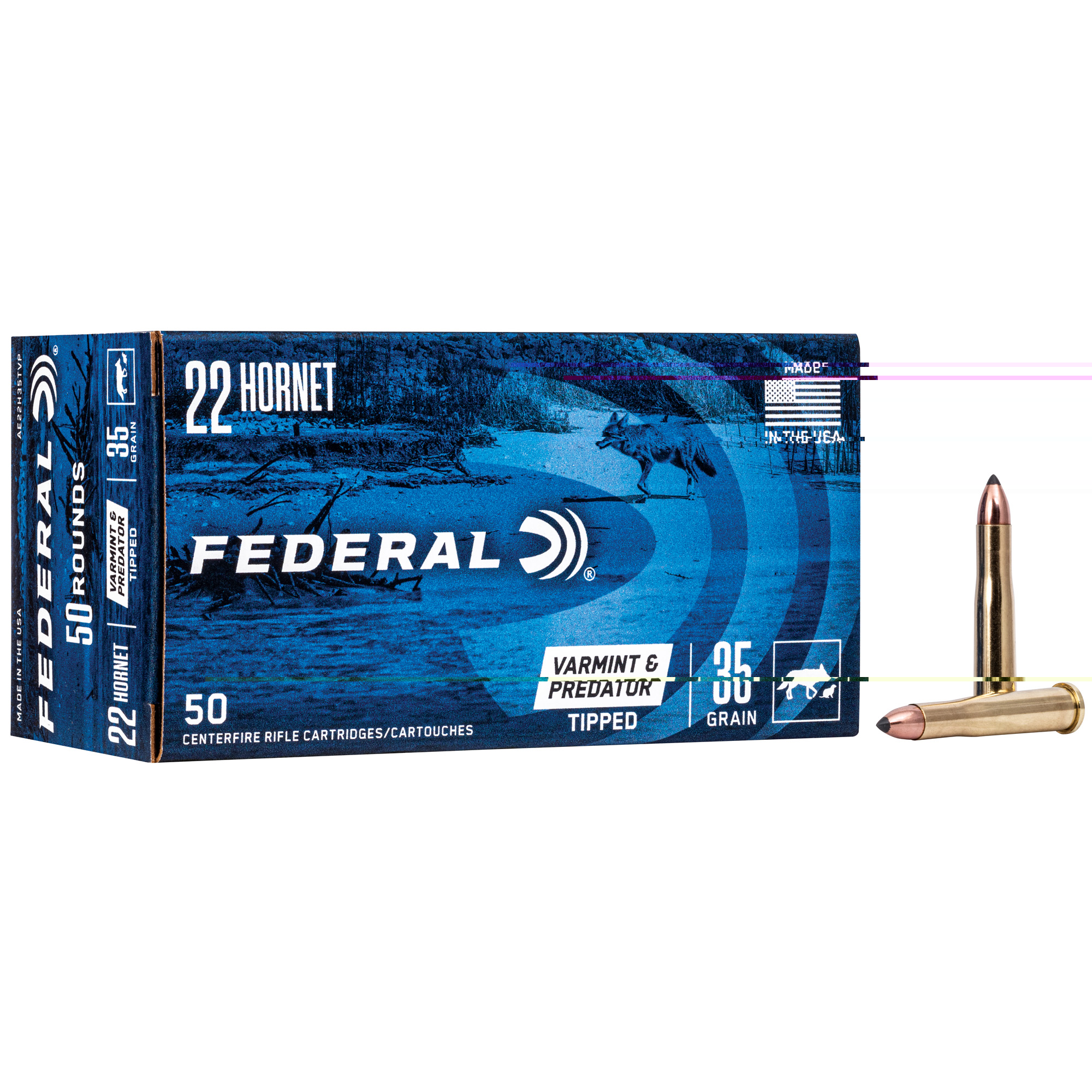 604544618020 Fed Am Eagle V&p 22hrn 35gr 50/500