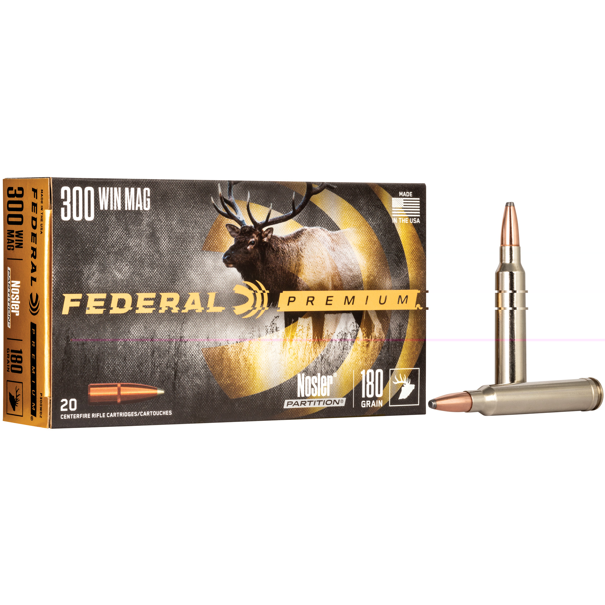 40300259 Fed Prm 300win 180gr Np 20/200
